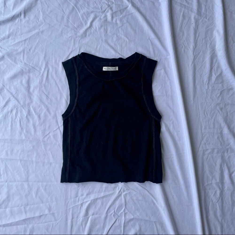 We the Free Black Tank top